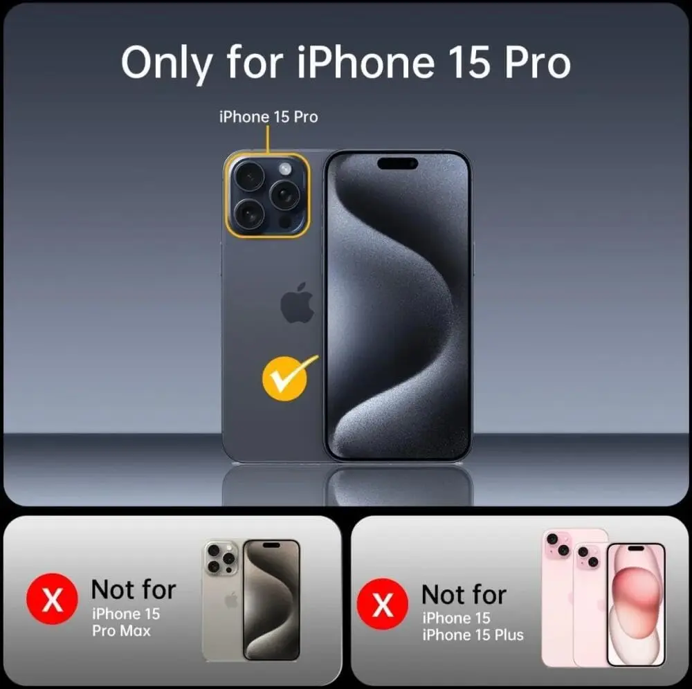 Apple iPhone 15 Pro Hoesje met MagSafe Back Cover Matte Paars afbeelding 4