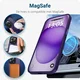 Apple iPhone 15 Pro Max Hoesje met MagSafe Back Cover Matte Paars afbeelding 8
