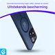 Apple iPhone 15 Pro Max Hoesje met MagSafe Back Cover Matte Donkerblauw afbeelding 2
