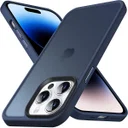 Apple iPhone 14 Pro Hoesje Back Cover Matte Donkerblauw