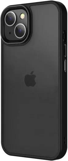 Apple iPhone 15 Hoesje Back Cover Matte Zwart afbeelding 9
