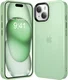 Apple iPhone 15 Hoesje Back Cover Matte Groen afbeelding 1