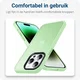 Apple iPhone 15 Hoesje Back Cover Matte Groen afbeelding 5