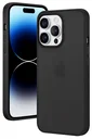 Apple iPhone 15 Pro Hoesje Back Cover Matte Zwart