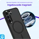 Samsung Galaxy S23 Plus Hoesje met MagSafe Matte Zwart afbeelding 5