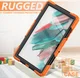 Samsung Galaxy Tab A8 Hoes met Screen Protector en Handriem Oranje afbeelding 8