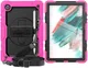 Samsung Galaxy Tab A8 Hoes met Screen Protector en Handriem Roze