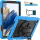Samsung Galaxy Tab A8 Hoes met Screen Protector en Handriem Lichtblauw afbeelding 9