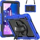 Lenovo Tab M10 Plus Gen 3 (10.6) Hoes met Screenprotector en Handriem Blauw