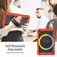 Lenovo Tab M10 Plus Gen 3 (10.6) Hoes met Screenprotector en Handriem Rood afbeelding 7