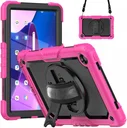 Lenovo Tab M10 Plus Gen 3 (10.6) Hoes met Screenprotector en Handriem Roze