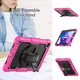 Lenovo Tab M10 Plus Gen 3 (10.6) Hoes met Screenprotector en Handriem Roze afbeelding 6