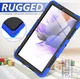 Samsung Galaxy Tab S8+ / S7+ / S7 FE Hoes met Screen Protector en Handriem Blauw afbeelding 4