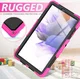 Samsung Galaxy Tab S8+ / S7+ / S7 FE Hoes met Screen Protector en Handriem Roze afbeelding 4