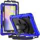 Samsung Galaxy Tab S6 Lite Hoes met Screen Protector en Handriem Blauw