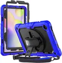 Samsung Galaxy Tab S6 Lite Hoes met Screen Protector en Handriem Blauw