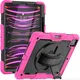 Apple iPad Pro 12.9 Hoes met Screen Protector en Handriem Roze