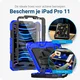 Apple iPad Pro 11 Hoes met Screen Protector en Handriem Blauw afbeelding 2
