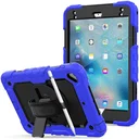 Apple iPad Mini 4/5 Hoes met Screen Protector en Handriem Blauw