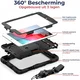 Apple iPad Mini 4/5 Hoes met Screen Protector en Handriem Blauw afbeelding 2