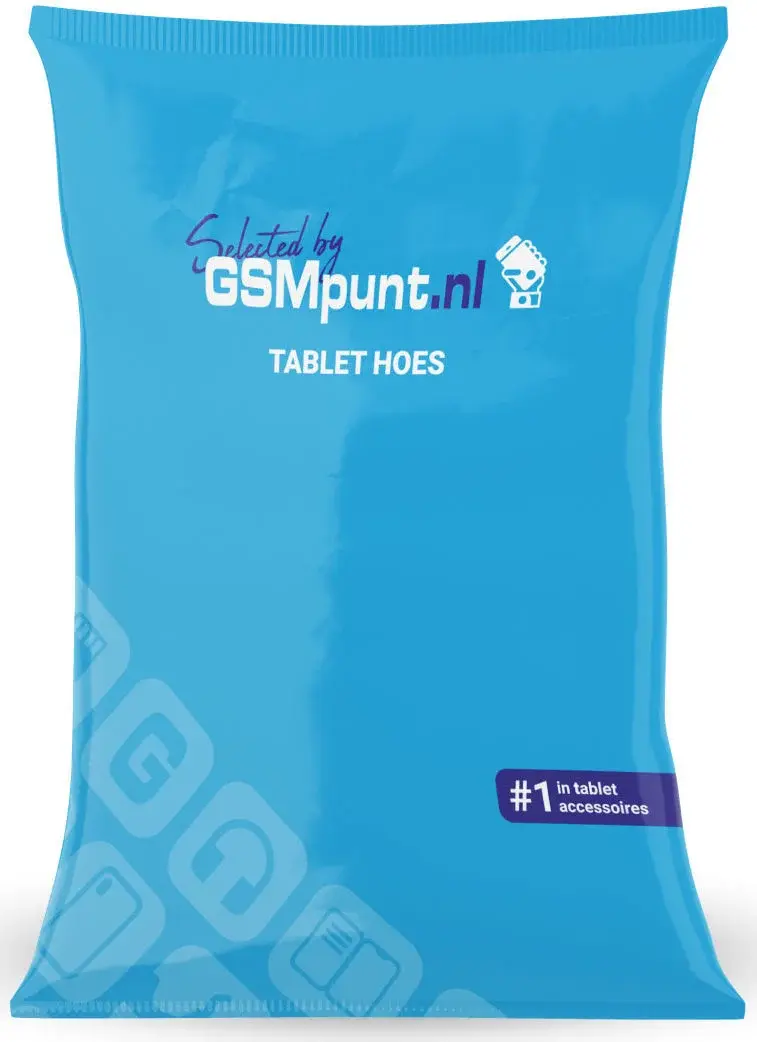 Apple iPad Mini 7 / 6 Hoes met Screen Protector en Handriem Blauw afbeelding 14