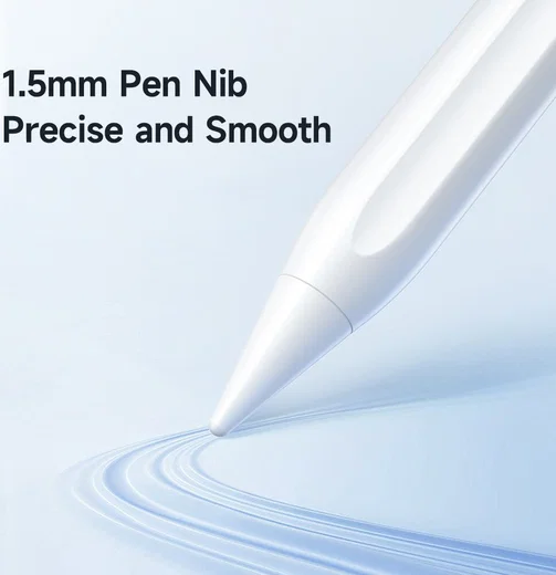 MCDODO Actieve Stylus Pen Met Dunne Punt Voor iPad Wit afbeelding 3