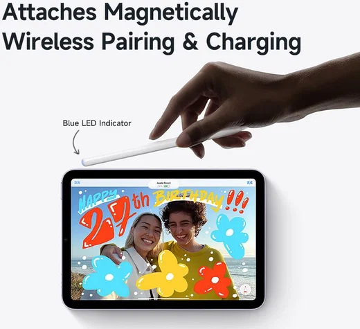 MCDODO Actieve Stylus Pen Met Dunne Punt Voor iPad Wit afbeelding 5