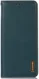 KHAZNEH iPhone 15 Pro Hoesje RFID Portemonnee Book Case Leer Groen afbeelding 7