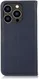 KHAZNEH iPhone 15 Pro Hoesje RFID Portemonnee Book Case Leer Blauw afbeelding 8