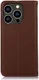 KHAZNEH iPhone 15 Pro Hoesje RFID Portemonnee Book Case Leer Bruin afbeelding 8