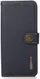 KHAZNEH Apple iPhone 15 Hoesje RFID Book Case Leer Blauw afbeelding 6