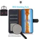 KHAZNEH iPhone 15 Pro Max Hoesje RFID Portemonnee Book Case Leer Groen afbeelding 3