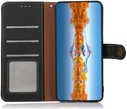 KHAZNEH iPhone 15 Pro Max Hoesje RFID Portemonnee Book Case Leer Zwart