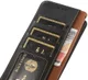 KHAZNEH iPhone 15 Pro Max Hoesje RFID Portemonnee Book Case Leer Zwart afbeelding 5