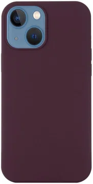 Apple iPhone 15 Hoesje MagSafe Dun Silicone Back Cover Bordeaux