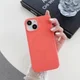 Apple iPhone 15 Hoesje MagSafe Dun Silicone Back Cover Roze afbeelding 6