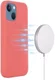 Apple iPhone 15 Hoesje MagSafe Dun Silicone Back Cover Roze afbeelding 2