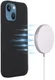 Apple iPhone 15 Hoesje MagSafe Dun Silicone Back Cover Zwart afbeelding 2