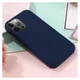 Apple iPhone 15 Pro Max Hoesje MagSafe Dun Silicone Blauw afbeelding 6