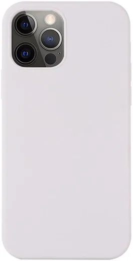 Apple iPhone 15 Pro Hoesje MagSafe Dun Silicone Back Cover Wit afbeelding 1