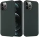 Apple iPhone 15 Pro Hoesje MagSafe Dun Silicone Back Cover Groen afbeelding 3