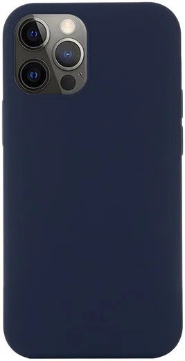 Apple iPhone 15 Pro Hoesje MagSafe Dun Silicone Back Cover Blauw afbeelding 1