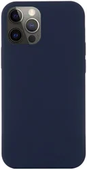 Apple iPhone 15 Pro Hoesje MagSafe Dun Silicone Back Cover Blauw afbeelding