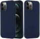Apple iPhone 15 Pro Hoesje MagSafe Dun Silicone Back Cover Blauw afbeelding 4