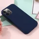 Apple iPhone 15 Pro Hoesje MagSafe Dun Silicone Back Cover Blauw afbeelding 7