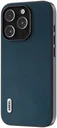 ABEEL Nappa Apple iPhone 15 Pro Hoesje Leer Back Cover Groen