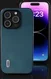 ABEEL Nappa Apple iPhone 15 Pro Hoesje Leer Back Cover Groen afbeelding 5