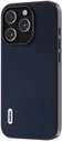 ABEEL Nappa Apple iPhone 15 Pro Hoesje Leer Back Cover Blauw