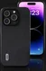 ABEEL Nappa Apple iPhone 15 Pro Hoesje Leer Back Cover Zwart afbeelding 5