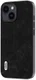 ABEEL Litchi Apple iPhone 15 Hoesje Back Cover Dreamy Zwart afbeelding 1